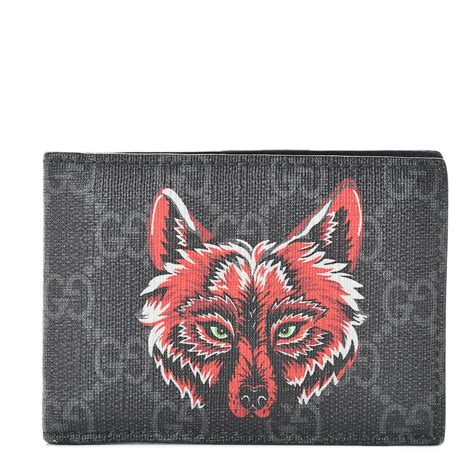 gucci fox wallet|original gucci wallet sale.